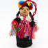 Handmade Wool Mexican Doll Ornament