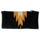 Black & Yellow Agave Zapotec Southwest Wool Zippered Wallet With Credit Card Holder - Mystic World Finds