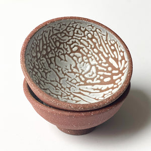Oaxaca Red Clay Mezcal Cup with White Glaze - Mystic World Finds