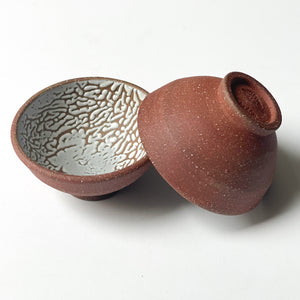 Oaxaca Red Clay Mezcal Cup with White Glaze - Mystic World Finds