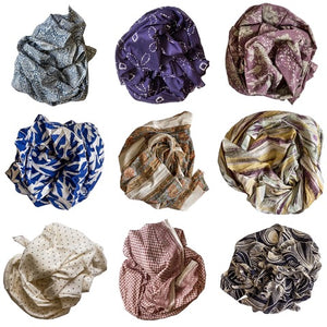 Cotton Indian Block Print Scarves - Mystic World Finds