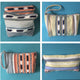 Best makeup bags, cosmetic cases and travel makeup bags cotton lined zippered - Mystic World Finds