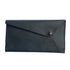 Black Unisex Leather Travel Wallet