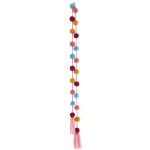High Quality Colorful Pom Pom String With Tassel