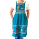 Embroidered Guatemala Teal Apron - Mystic World Finds