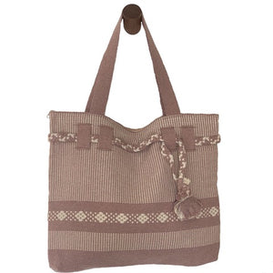 Large Cotton Mexican Zippered Totes - Mystic World Finds