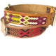 Large Leather Tribal Dog Collars - Mystic World Finds