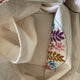 Embroidered Skull Calavera Canvas Market Tote Bag - Mystic World Finds