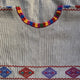 Black and White Vintage Mayan Embroidered Huipil Mexico - Mystic World Finds